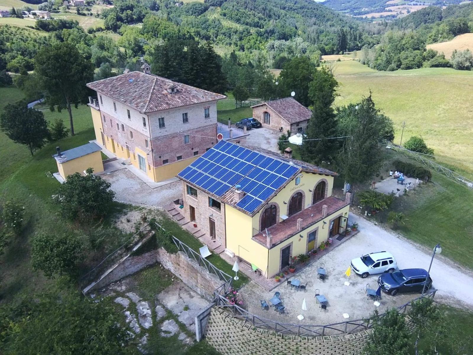 Agriturismo Antica Corte Montatteglia Dış mekan fotoğraf